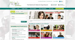 Desktop Screenshot of formalangues.com